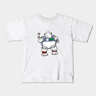 robot astronaut  big Kids T-Shirt